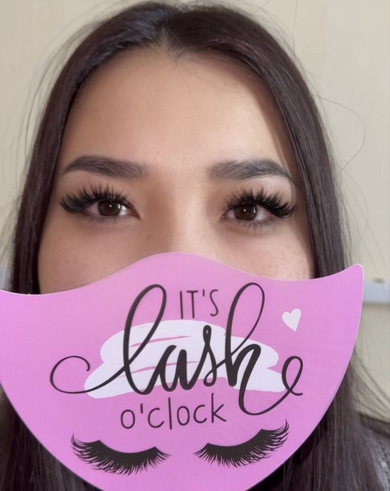 5500 тг Любой объем  Наращивание ресниц