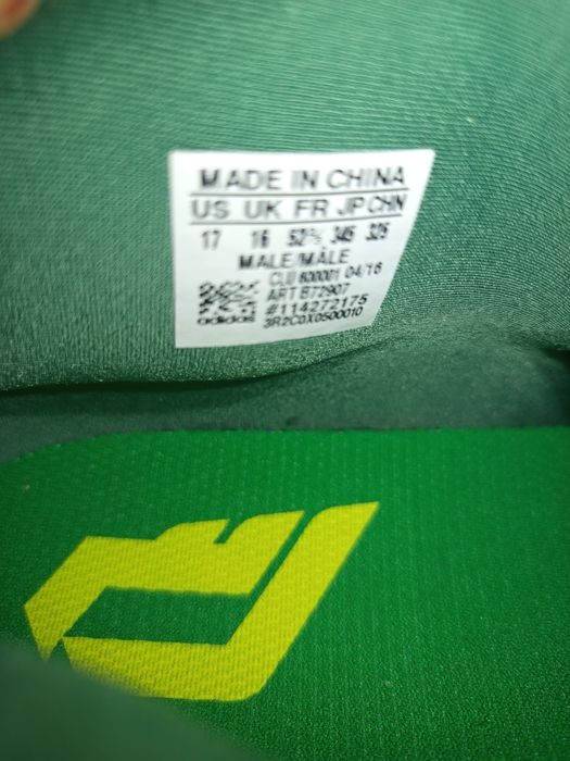 Маратонки adidas размер 52.5 eur ,us 17