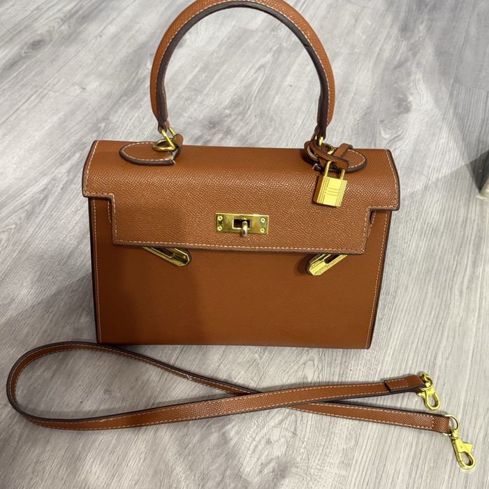 Кожаная сумка Hermes