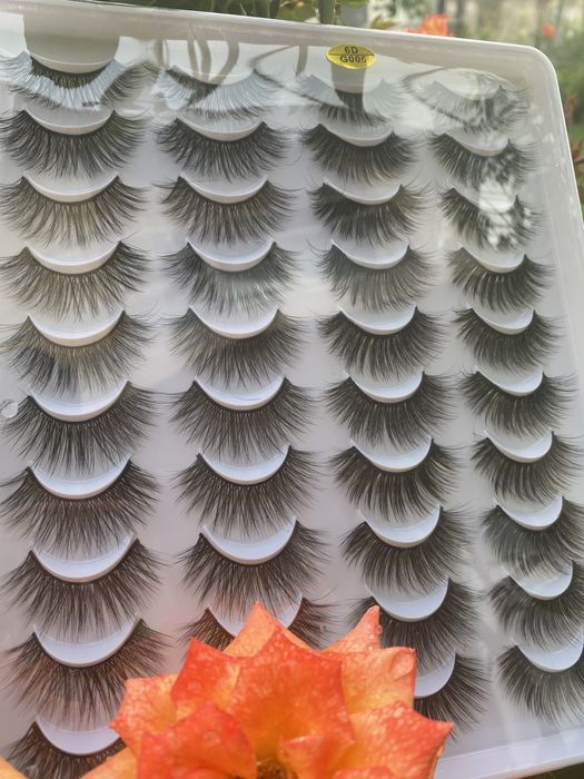 Мигли с косъм от норка