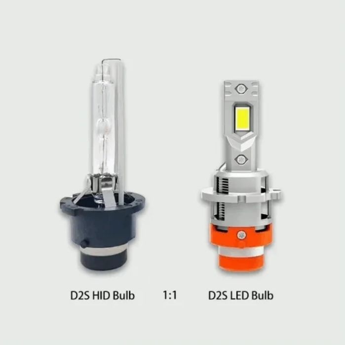 НОВО!!!  D2S  LED  Pro Серия - директен монтаж  +300%