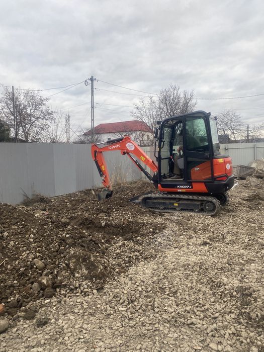 Inchirieri Miniexcavator 2,7 T Kubota