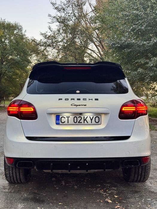 Porsche Cayenne 2011 Alb Perlat Jante 21 Trapa Pachet Maxton