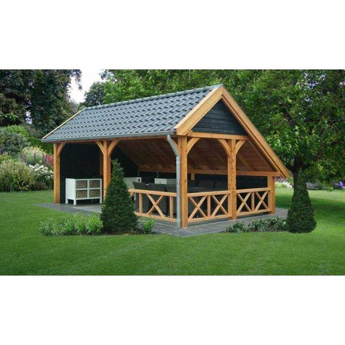 Terase, Foisoare, Cabana stil A-Frame si Case din structura de lemn