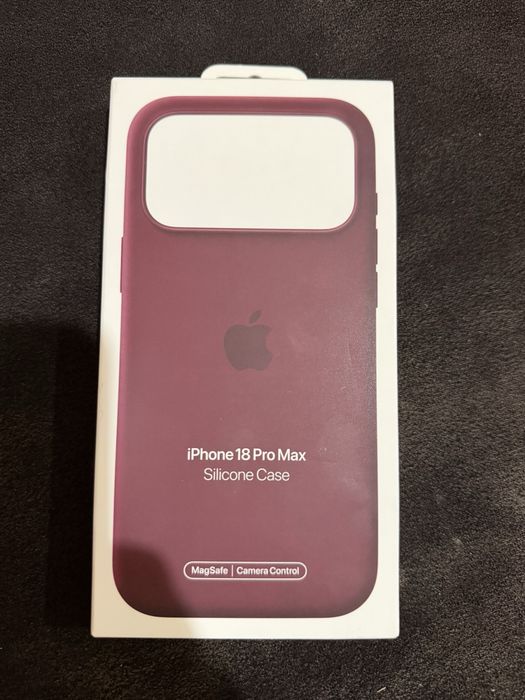 Оригинален кейс 18 pro max burgundy