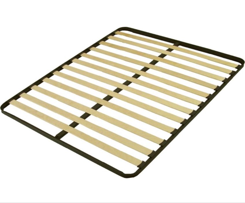 Somiera 140/190 cm - cu 12 lamele si cadru metalic