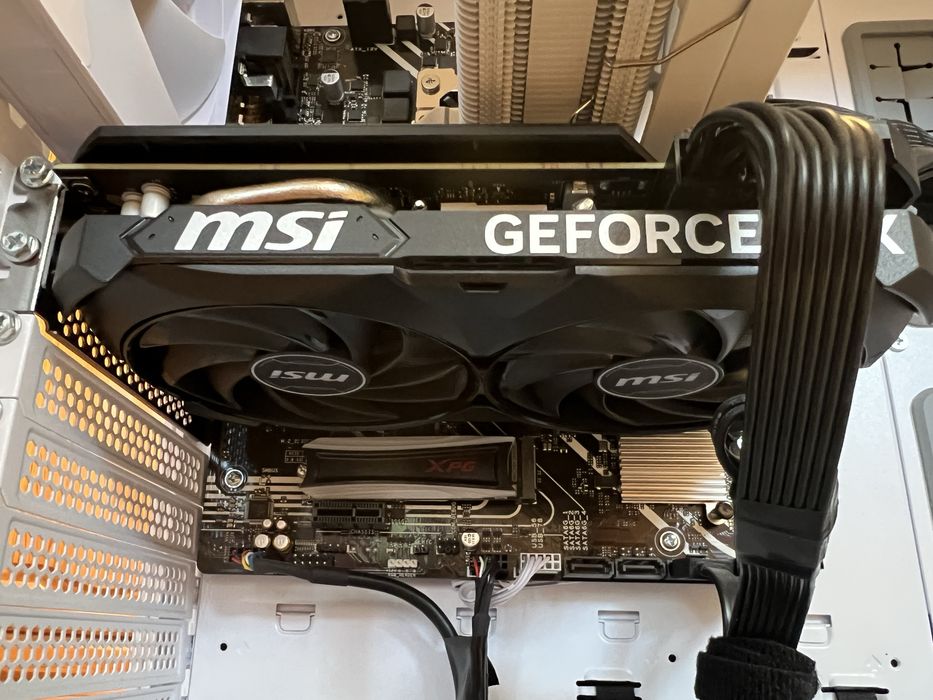 Видео карта MSI GeForce RTX 4060 VENTUS 2X BLACK OC, 8GB GDDR6 128-bit