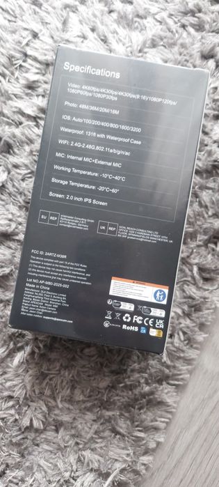 Camera acțiune Apexcam M80.4k