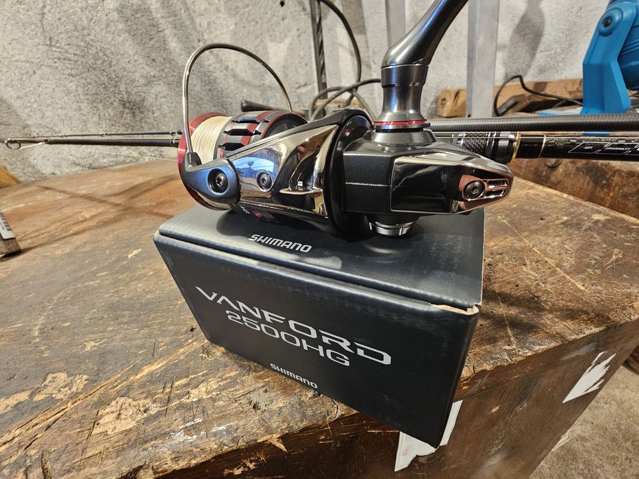 Shimano Vanford 2500HG,SG2 20-60гр+SG8 4000, Filstar Black Shadow 7-28