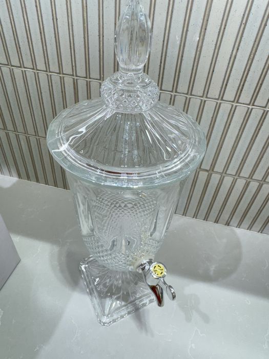 Новый стеклянный самовар