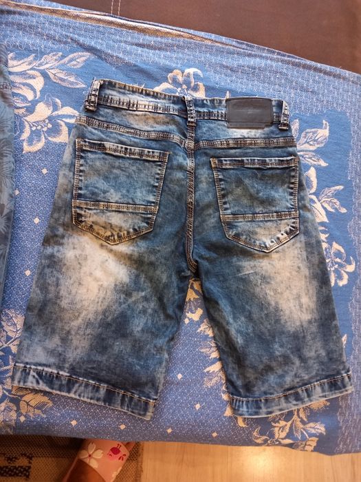 Дънкови къси панталони за момче 12-13г