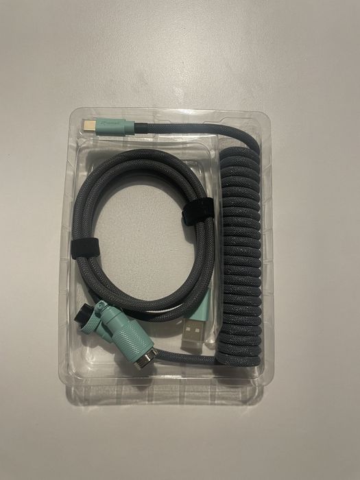 Cablu spiralat tastatura mecanica