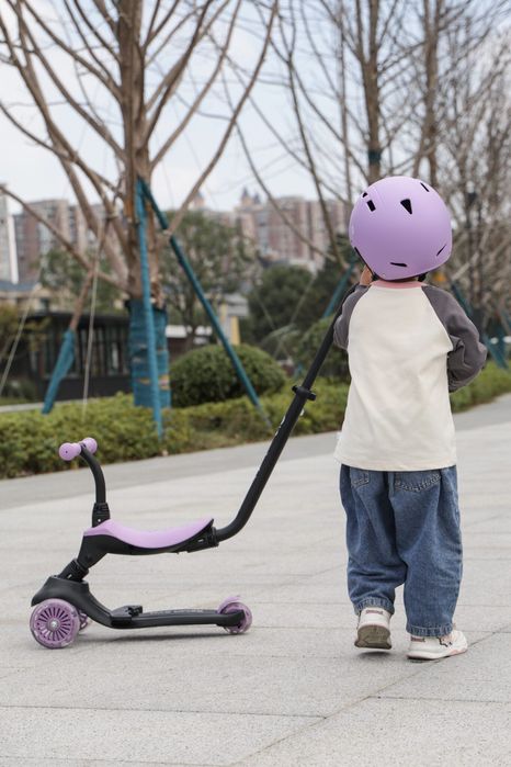 Детский шлем QPlay Manbo Helmet – комфорт и безопасность в одном!