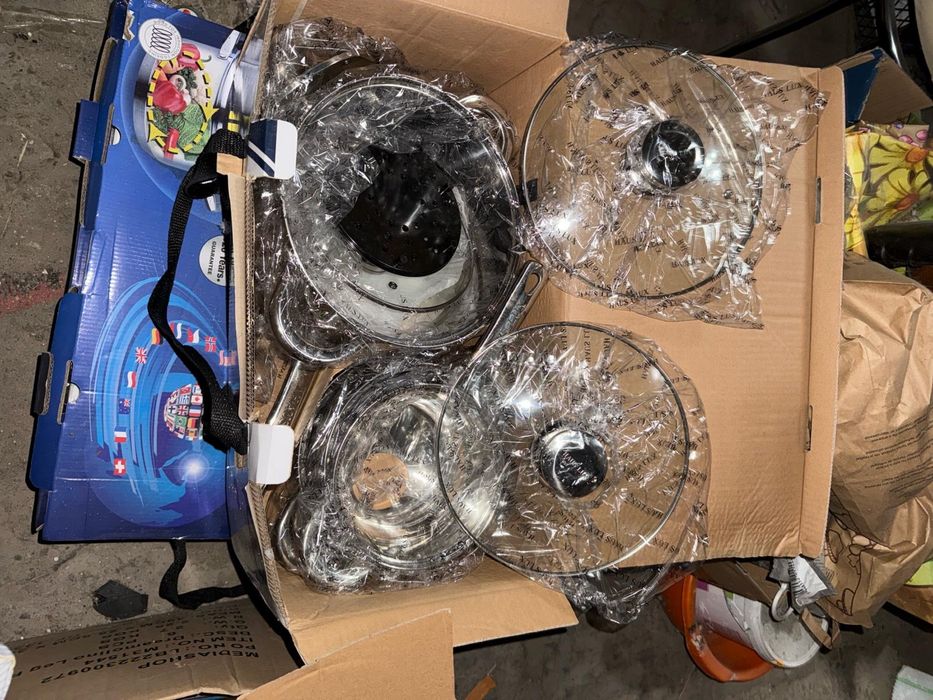 Oale inox cu inductie 16 piese noi