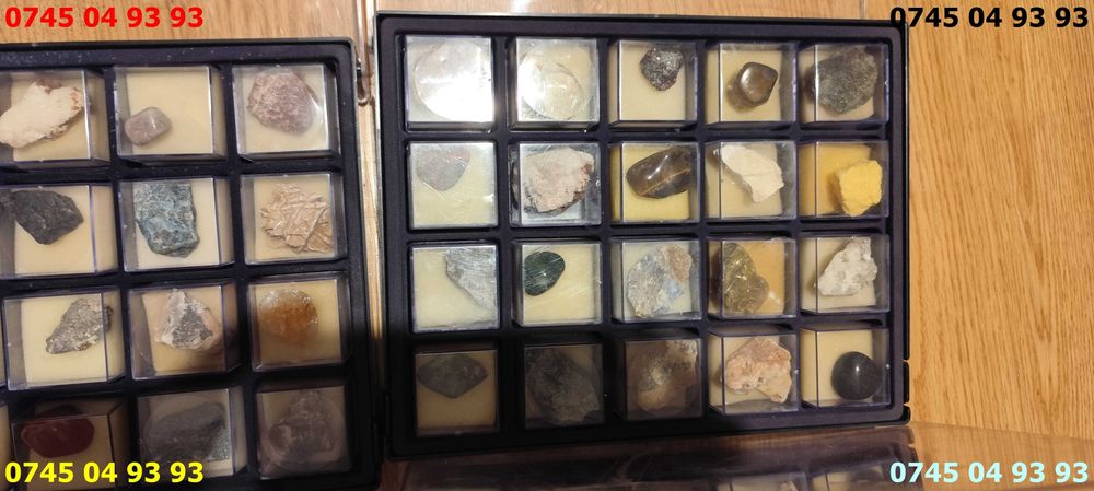 pietre minerale semipretioase 73 buc pret pe toate