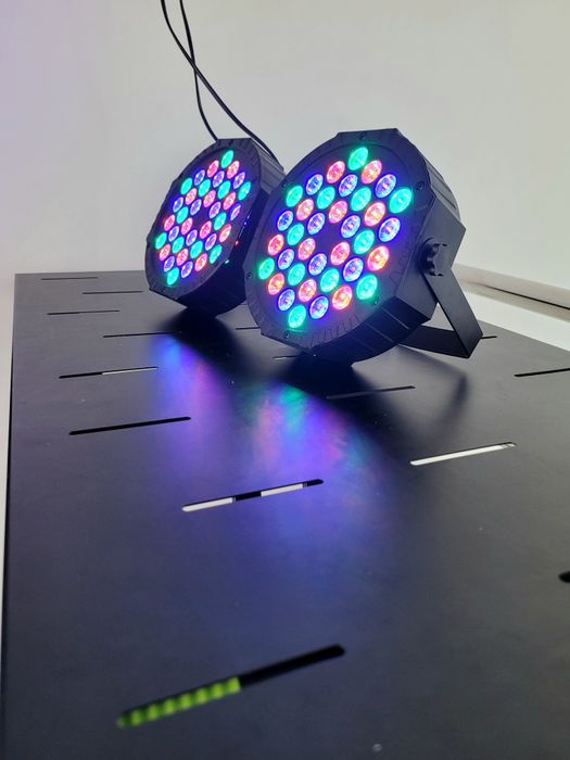 Lumini Pari 36 led-uri RGB beams dj formație club par led scena disco