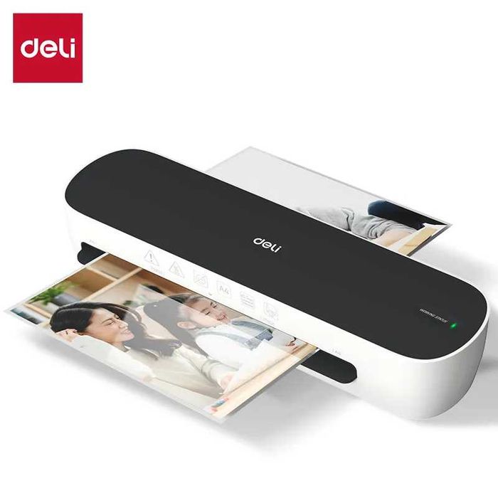 Deli ET111 — Новый ламинатор А4 черный, есть и другие товары для офиса