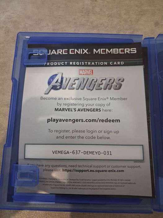 Продам диск Avengers