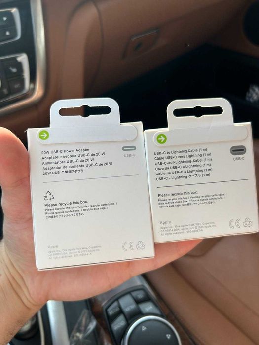 Set Incarcator Apple iPhone - Adaptor 20W + Cablu Lightning