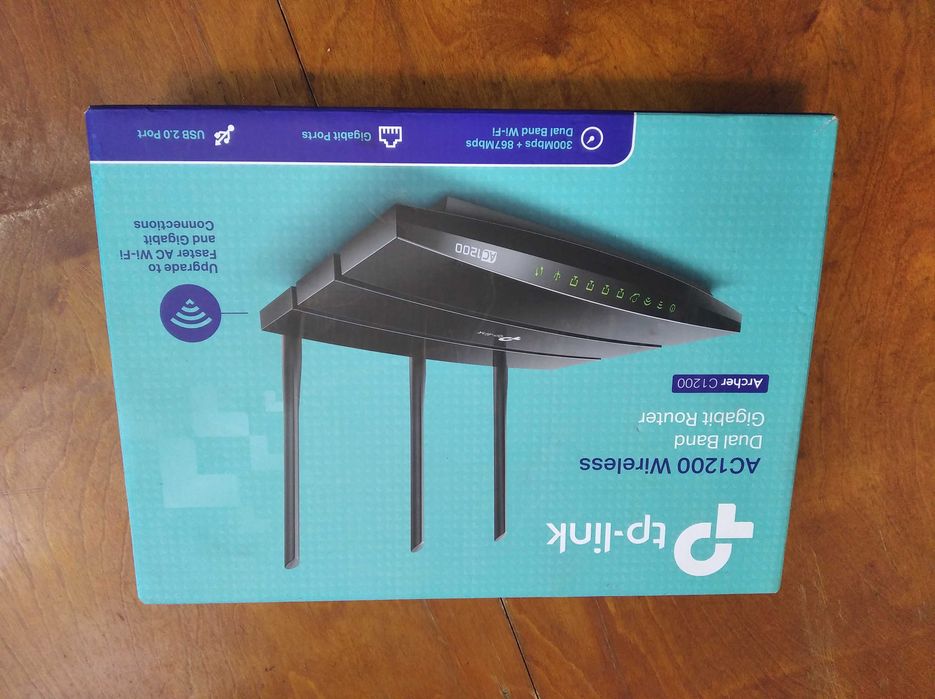 Упаковка коробка от TP-Link Archer C1200 AC1200