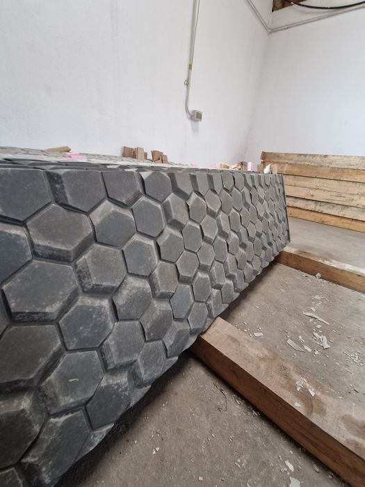 Vand ,Gard de beton [placi și stalpi]