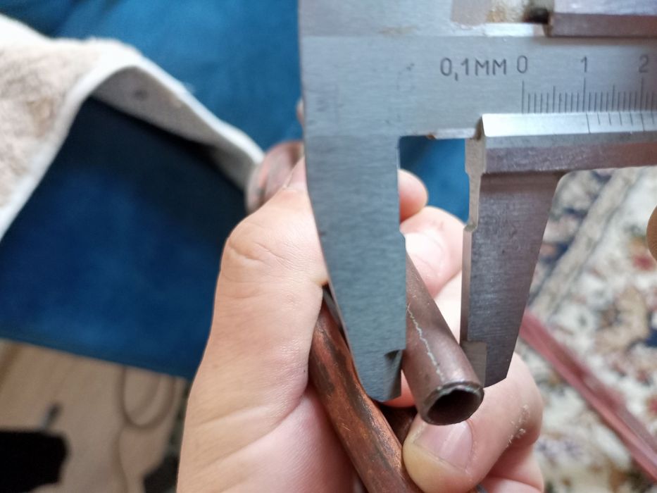 Труба.  медная  Советская