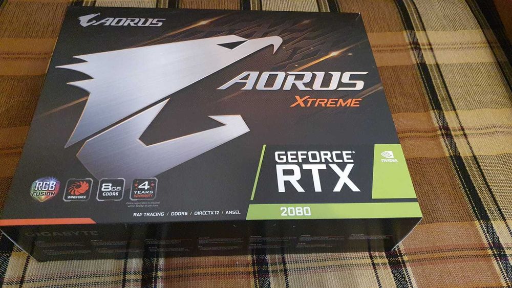 Placa video Gigabyte AORUS RTX 2080 XTREME, 8GB GDDR6, 256-bit, GAMING