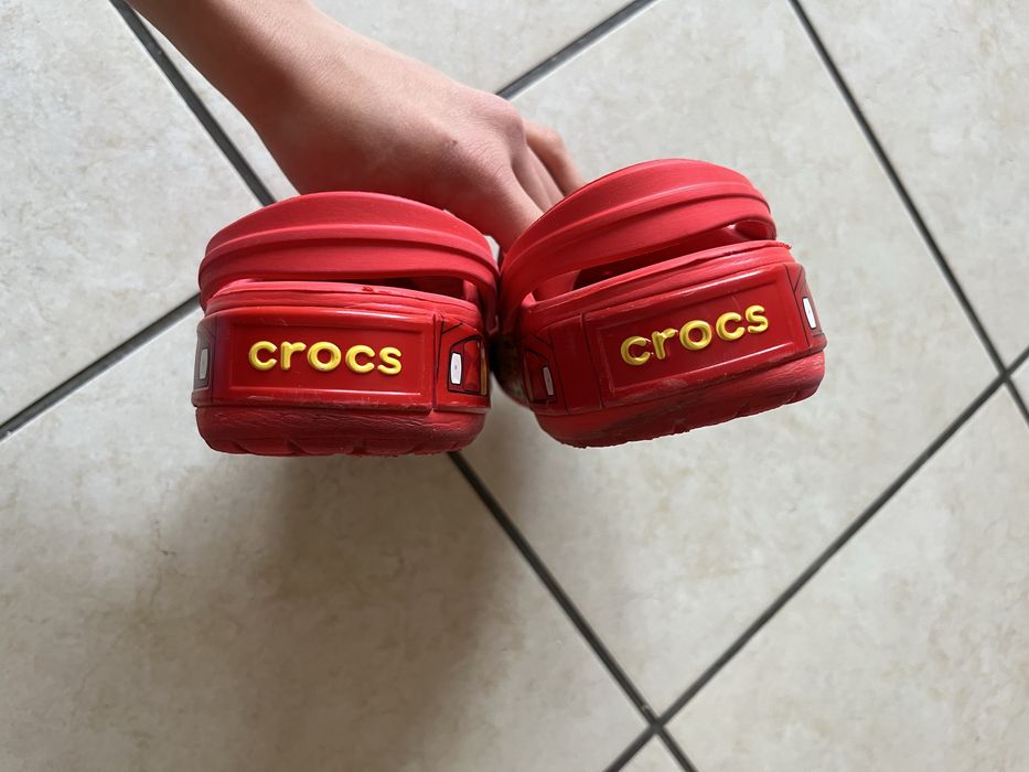 Slapi crocs  Lightning McQueen marimea 43