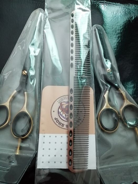 Set foarfeci jaguar tuns filat pieptăn 6