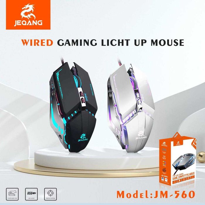 Игровая мышка JEQANG mouse mishka USB