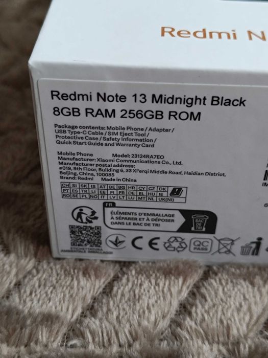 Xiaomi Redmi Note 13 256 Gb Nou