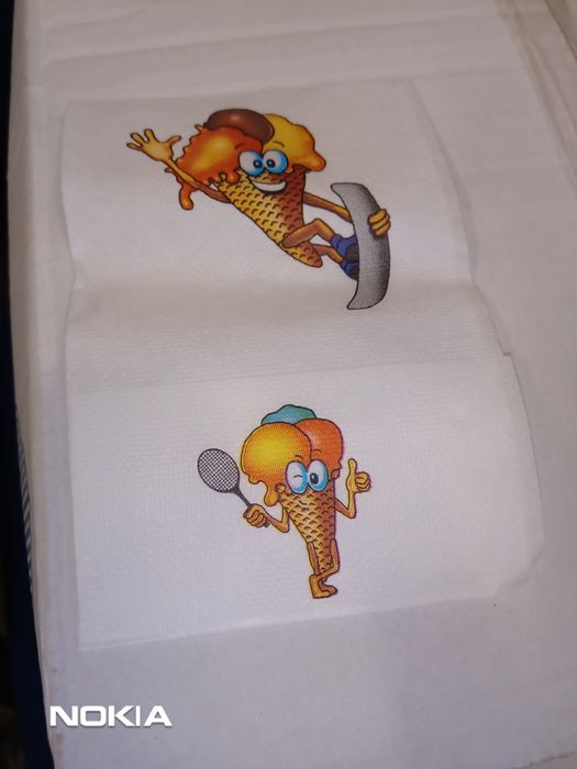 Продавам салфетки за сладолед