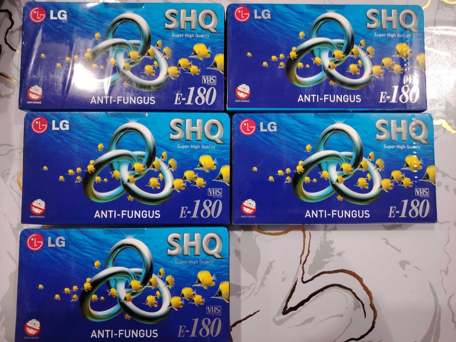 Видео кассеты новые