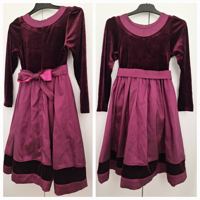 Rochie zana toamna serbare groasa gradinita 116-122 fete 5 6 ani veste