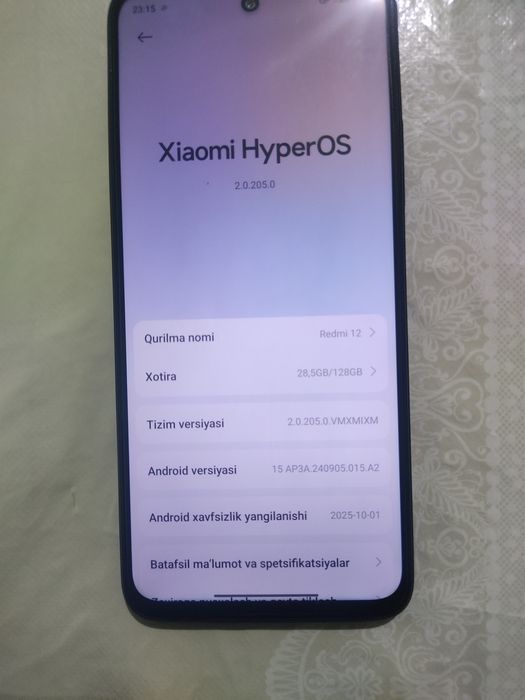 Redmi 12 kafolati bilan