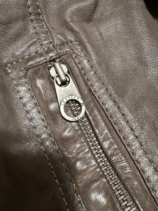 Geaca Trapper piele naturala