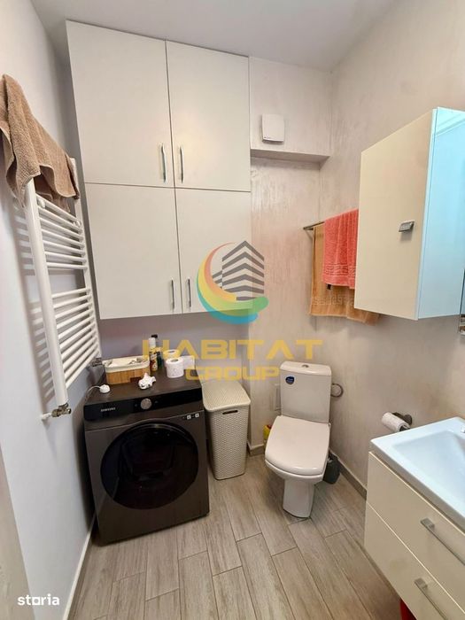 2 camere, balcon inchis, mobilat si utilat, loc de parcare