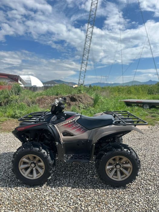Yamaha Grizzly 700cm// 2024, RAR EFECTUAT , CARTE Ro // recent import , unic proprietar// 1000km, variante atv Can Am