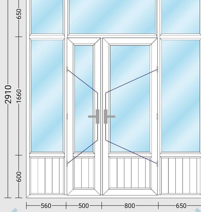Пластик терезелер арзан багага
