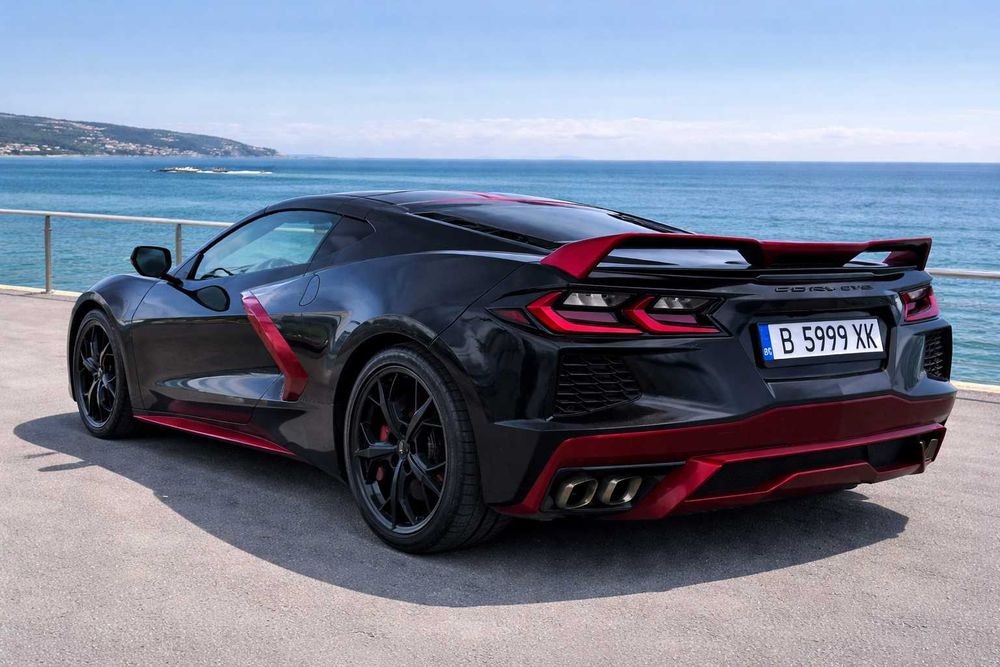 Кола Corvette C8 Z51 2023 под наем за бал