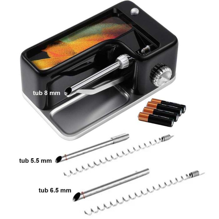 Aparat umplut tuburi electric pentru toate dimensiunile 8mm 6,5 si 5,5