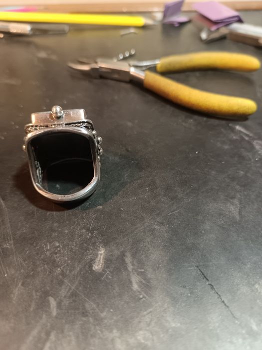 Перстень серебро