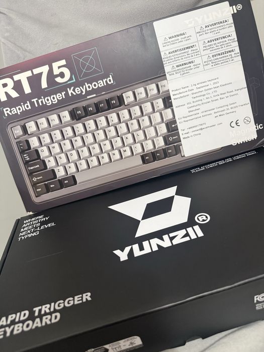 Tastatura Yunzii RT75 rapid trigger