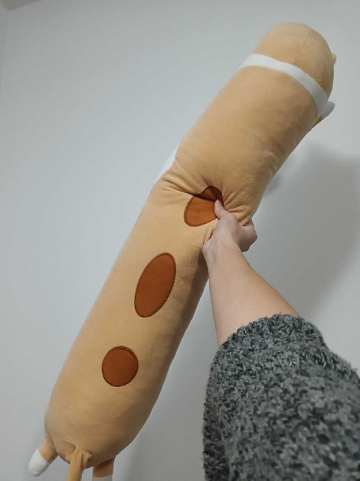 Плюшена котка възглавница/стопер 90см, Спиди/лично предаване