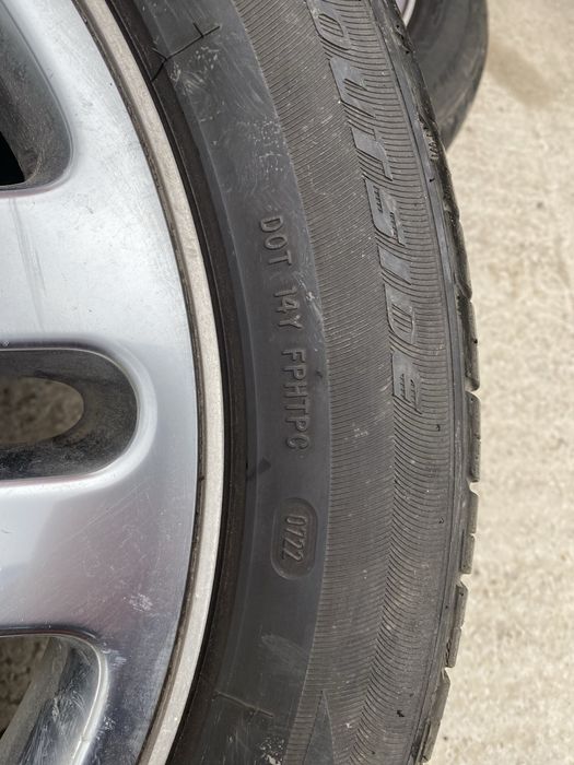 Джанти  jeep dodge 20 цола  5х114,3 централен отвор 71,6 с гуми