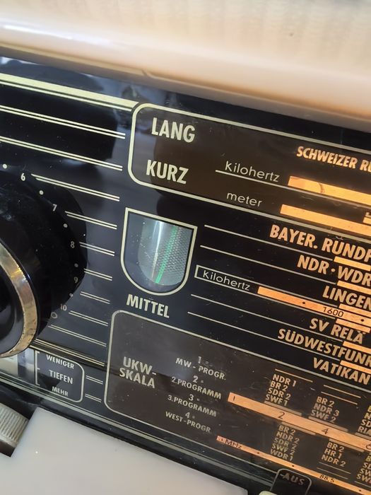 Radio Siemens Super M7 tub lampi