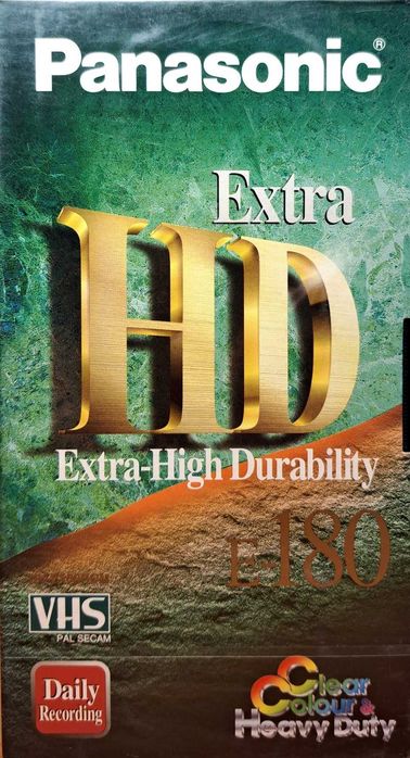 Casete video VHS noi și sigilate, STANDARD, EXTRA si PROFESIONALE