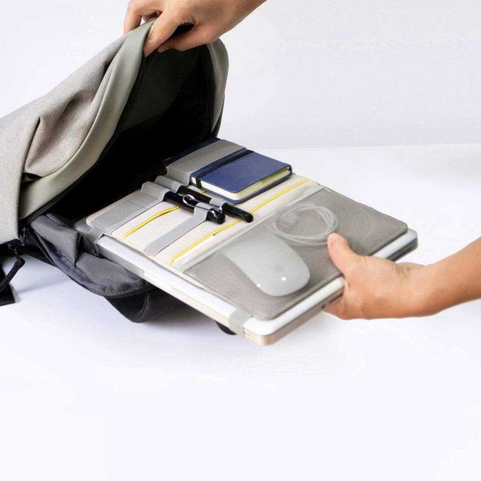 Organizator pliabil, portabil 3 în 1, atașabil la laptop și tabletă