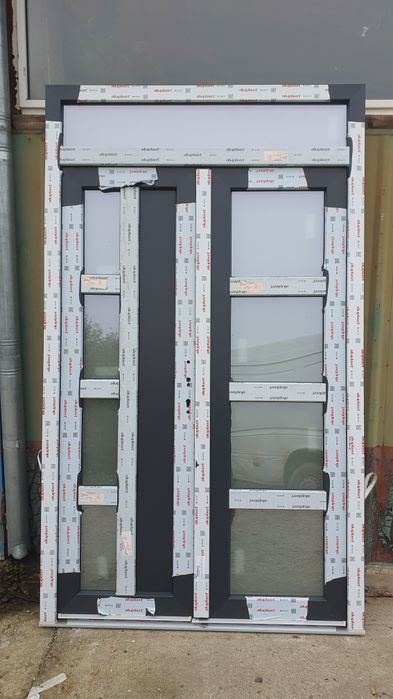 Usa termopan dubla pvc calitate premium 6camere/3sticle/3 garnituri