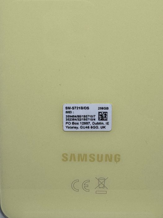 Samsung S24 Fe Yellow 256GB 8Ram